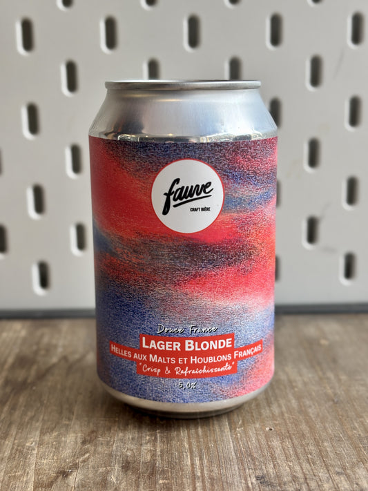 Fauve Craft Bière, Douce France Lager at The Beerhive, Edinburgh. Free UK shipping.