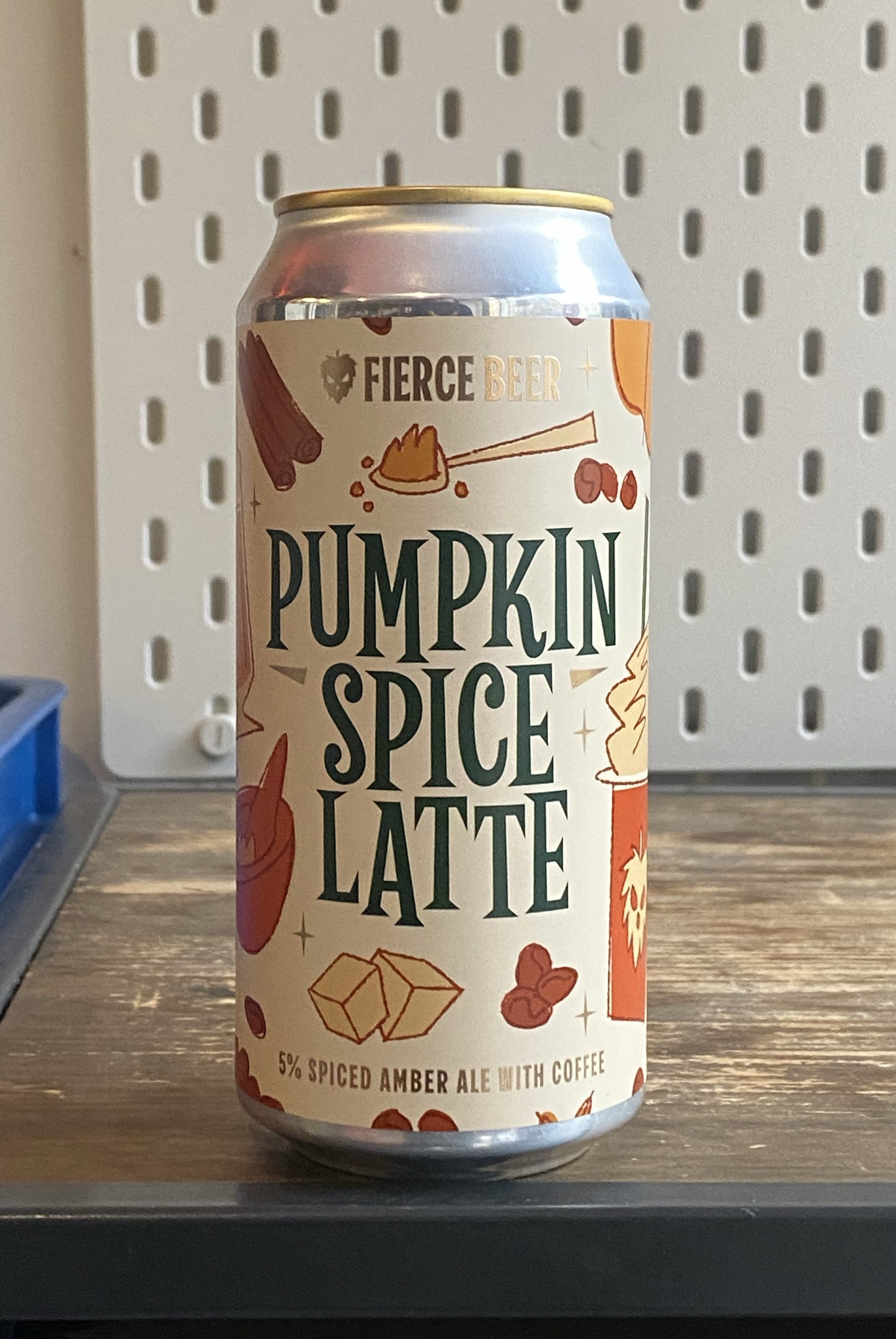 Fierce Pumpkin Spice Latte at The Beerhive, Edinburgh. Free UK shipping.