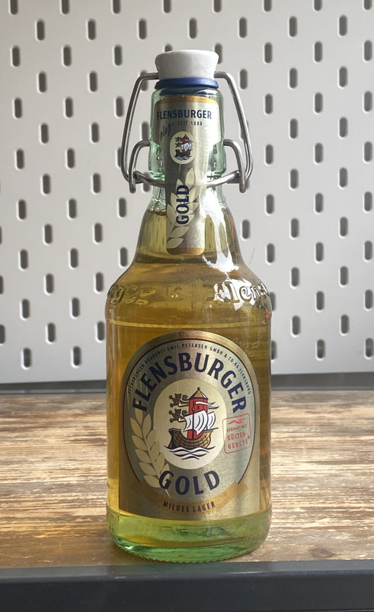 Flensburger Gold 330ml Bottle at The Beerhive, Edinburgh. Free UK shipping.