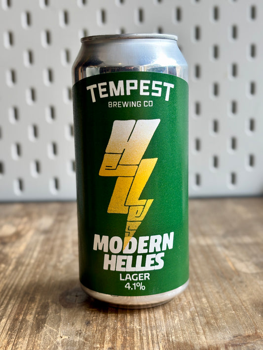 Tempest Modern Helles at The Beerhive, Edinburgh. Free UK shipping.