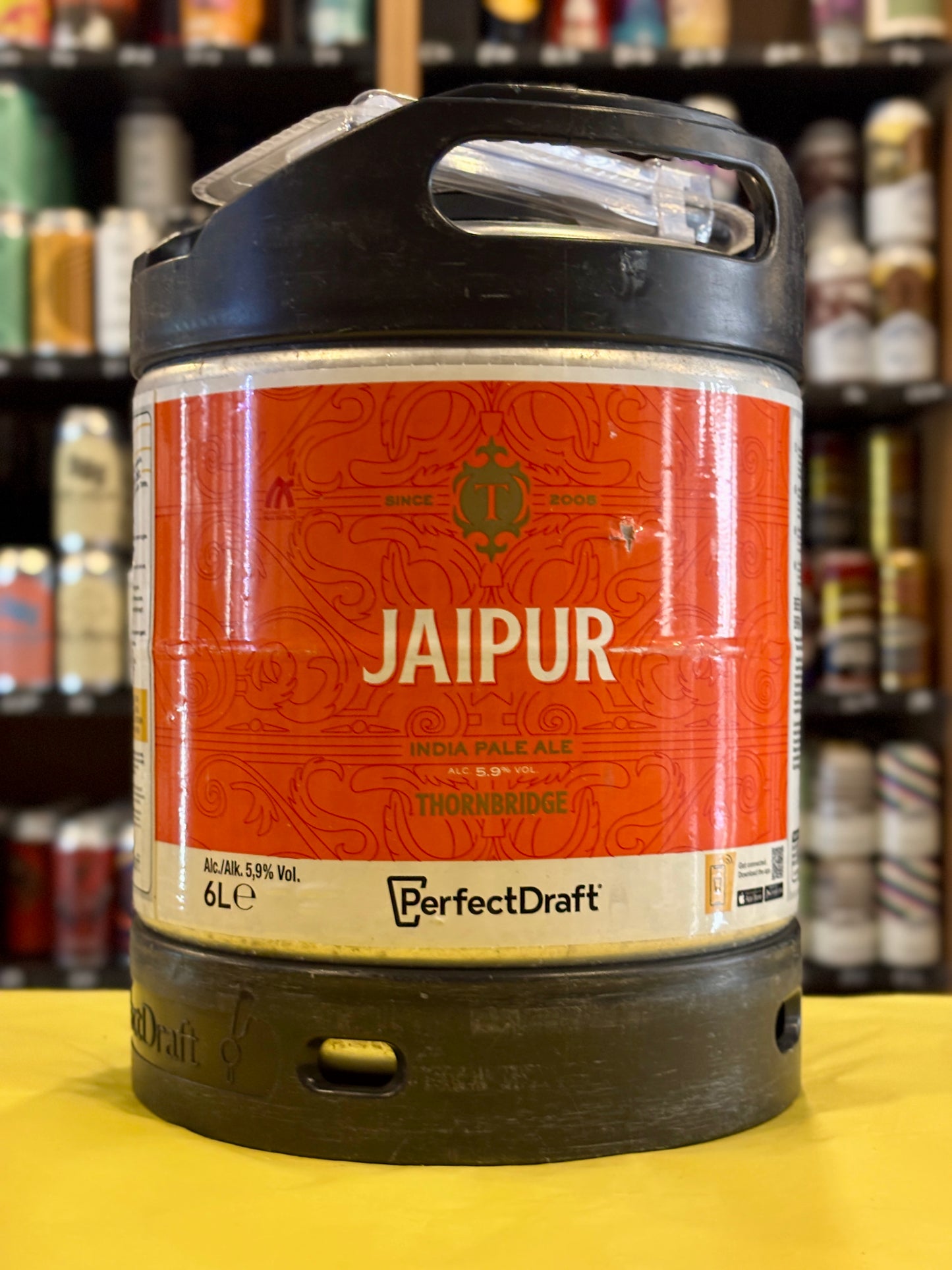 Perfect Draft Thornbridge Jaipur IPA 6 Litre Keg