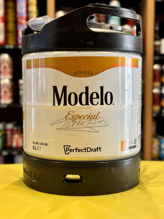 Perfect Draft Modelo 6 Litre Keg at The Beerhive, Edinburgh. Free UK shipping.
