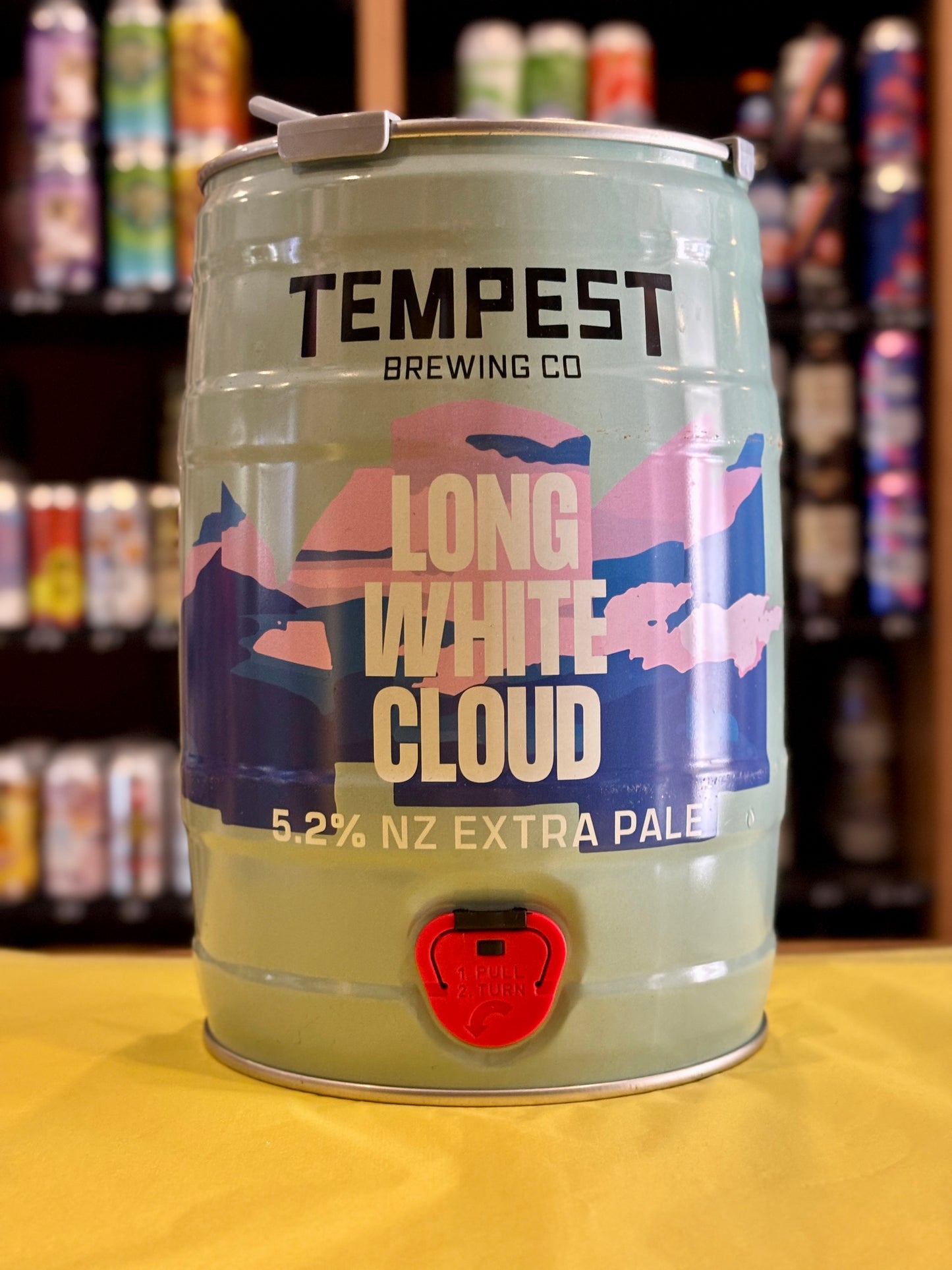 Tempest Long White Cloud Mini Keg 5 Litre