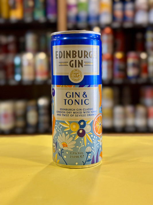 Edinburgh Gin and Tonic Can