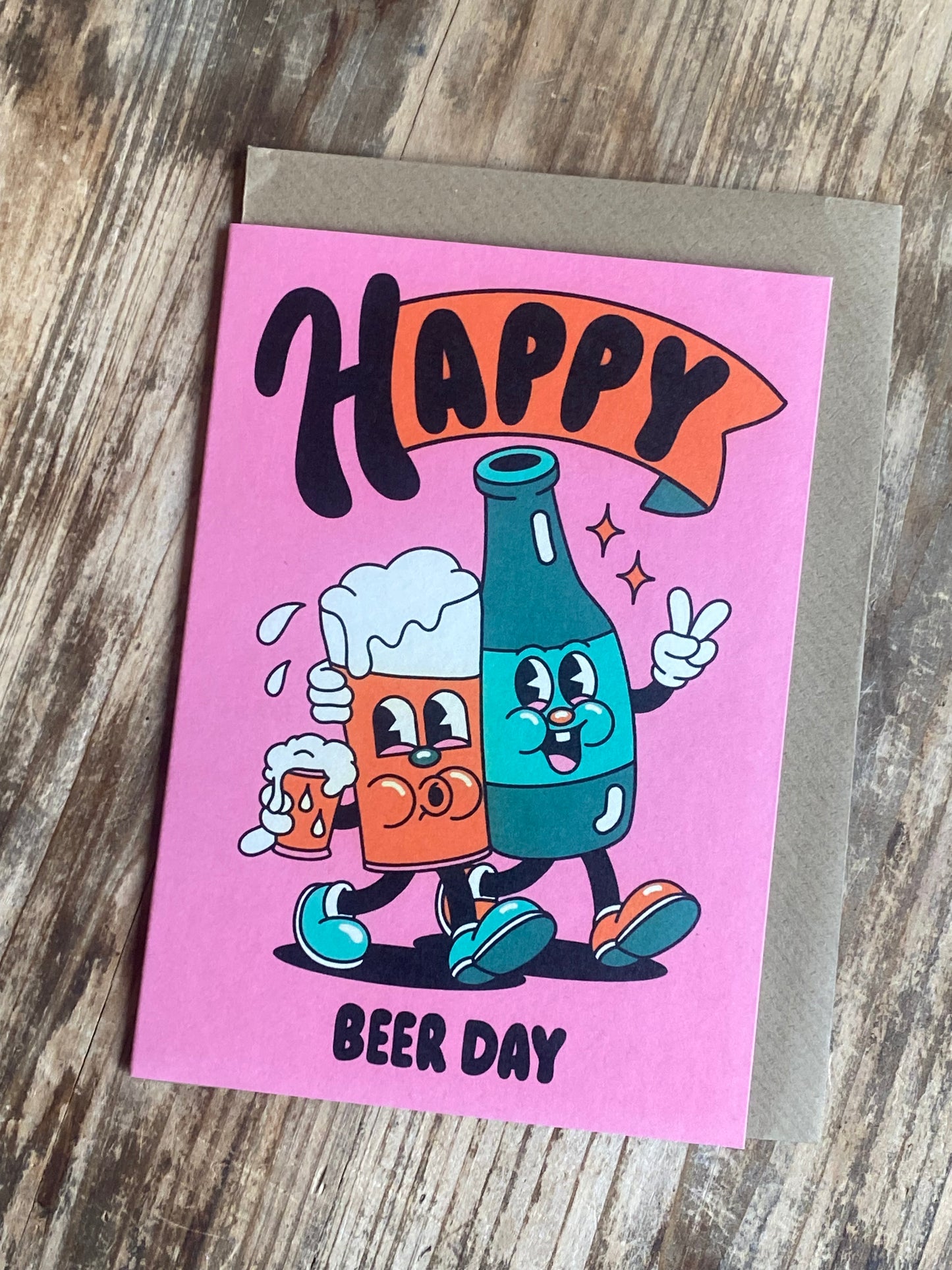 Greetings Card at The Beerhive, Edinburgh. Free UK shipping.