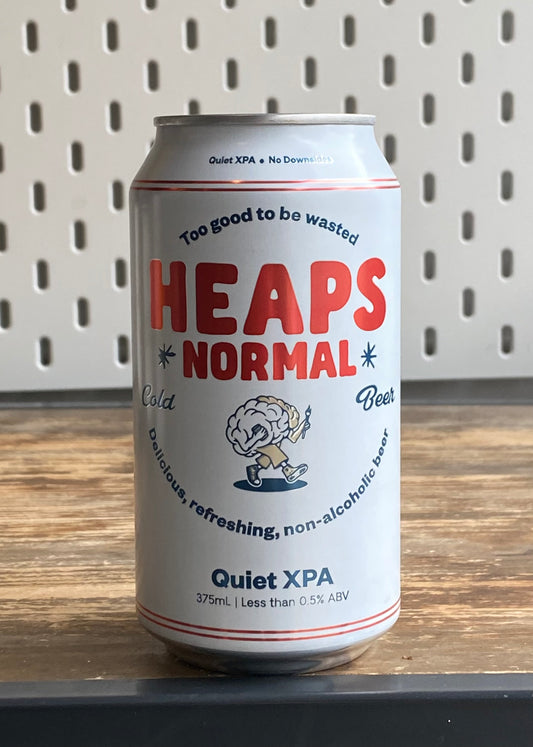 Heaps Normal Quiet Alcohol Free XPA at The Beerhive, Edinburgh. Free UK shipping.