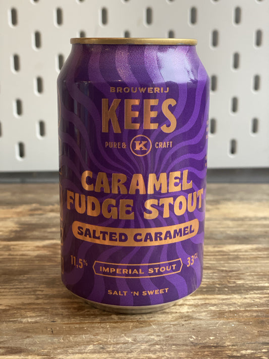 Kees CFS Salted Caramel Stout at The Beerhive, Edinburgh. Free UK shipping.