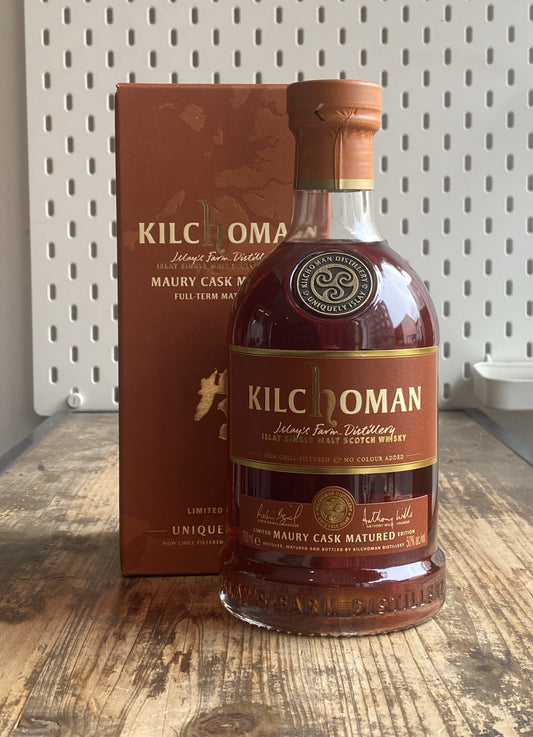 Kilchoman Maury Cask Matured at The Beerhive, Edinburgh. Free UK shipping.