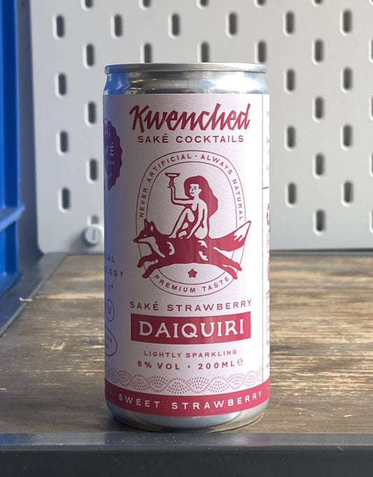 Kwenched Sake Strawberry Daiquiri at The Beerhive, Edinburgh. Free UK shipping.