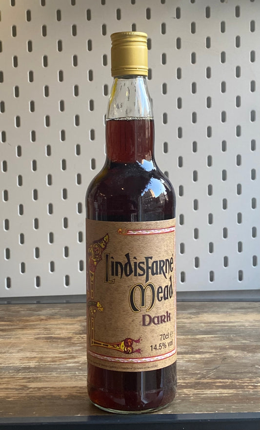 Lindisfarne Dark Mead at The Beerhive, Edinburgh. Free UK shipping.