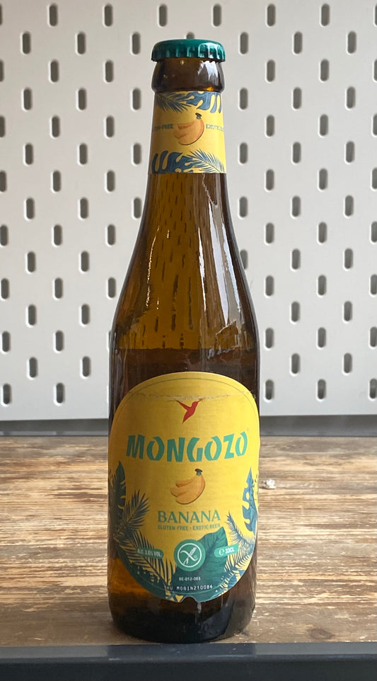 Mongozo Banana Beer at The Beerhive, Edinburgh. Free UK shipping.