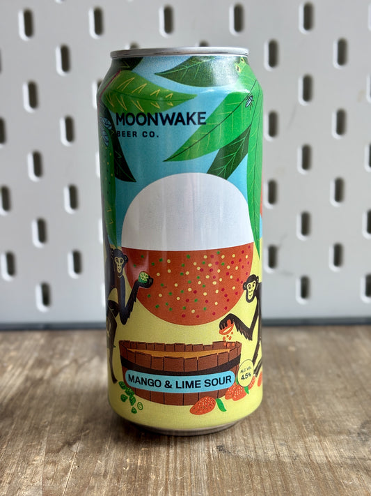 Moonwake Mango and Lime Sour at The Beerhive, Edinburgh. Free UK shipping.