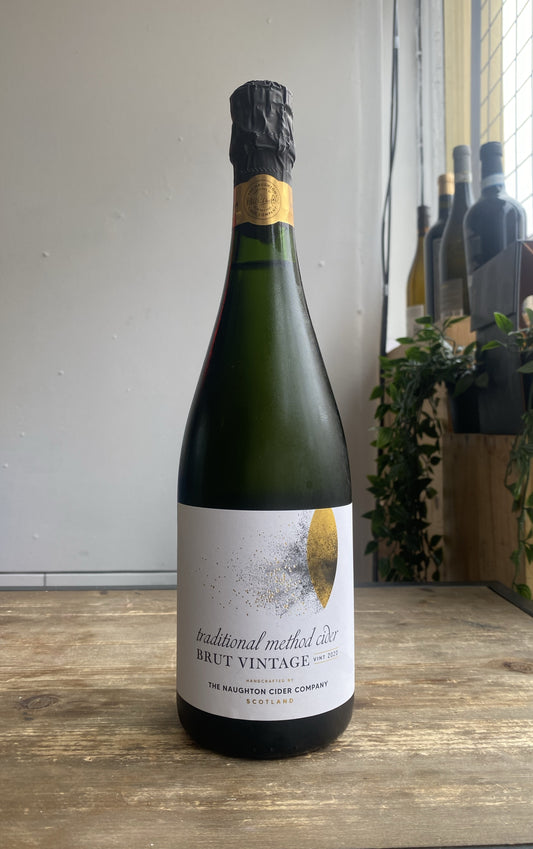 Naughton Traditional Method Brut Vintage Cider 2020 at The Beerhive, Edinburgh. Free UK shipping.