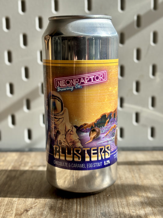 Neon Raptor Caramel Egg Clusters at The Beerhive, Edinburgh. Free UK shipping.