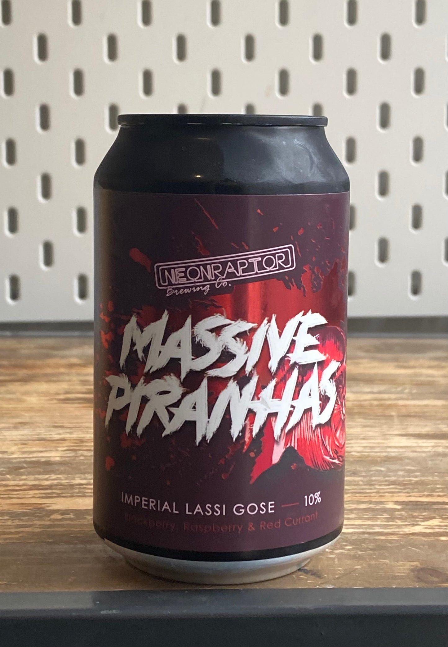 Neon Raptor Massive Piranhas at The Beerhive, Edinburgh. Free UK shipping.