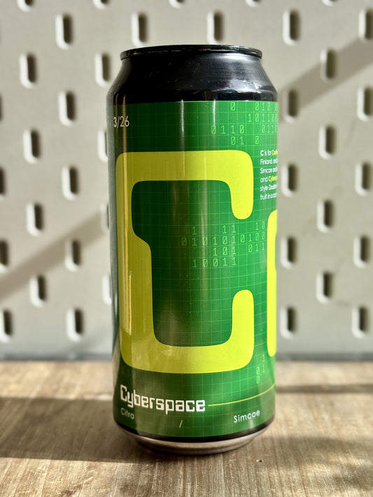 Neon Raptor X Coolhead Cyberspace DIPA at The Beerhive, Edinburgh. Free UK shipping.