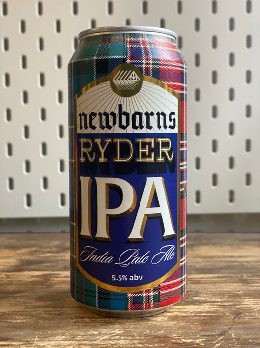 Newbarns Ryder IPA at The Beerhive, Edinburgh. Free UK shipping.