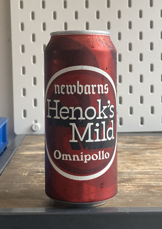Newbarns x Omnipollo Henok's Mild at The Beerhive, Edinburgh. Free UK shipping.