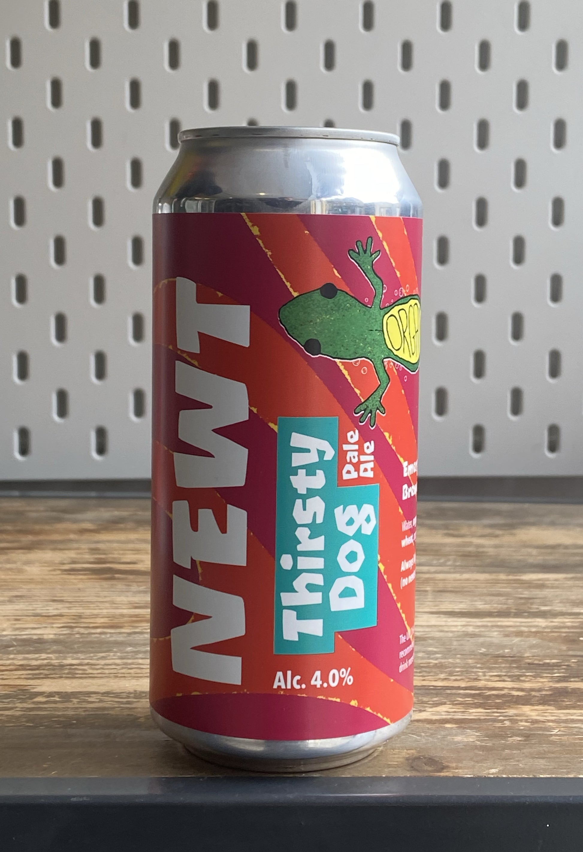 Newt Brew Thirsty Dog Organic Pale Ale at The Beerhive, Edinburgh. Free UK shipping.