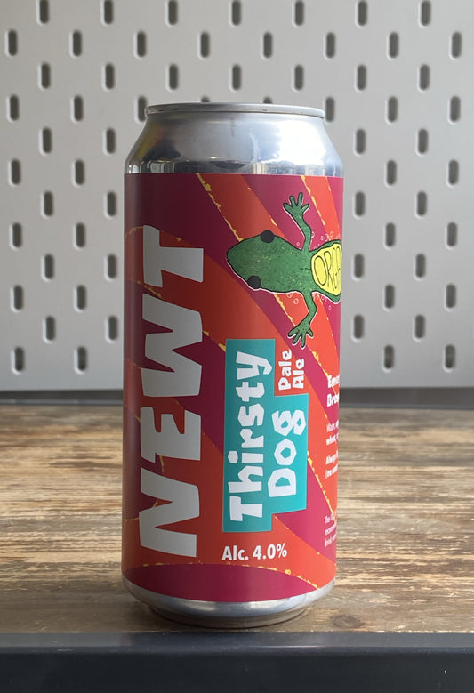 Newt Brew Thirsty Dog Organic Pale Ale at The Beerhive, Edinburgh. Free UK shipping.