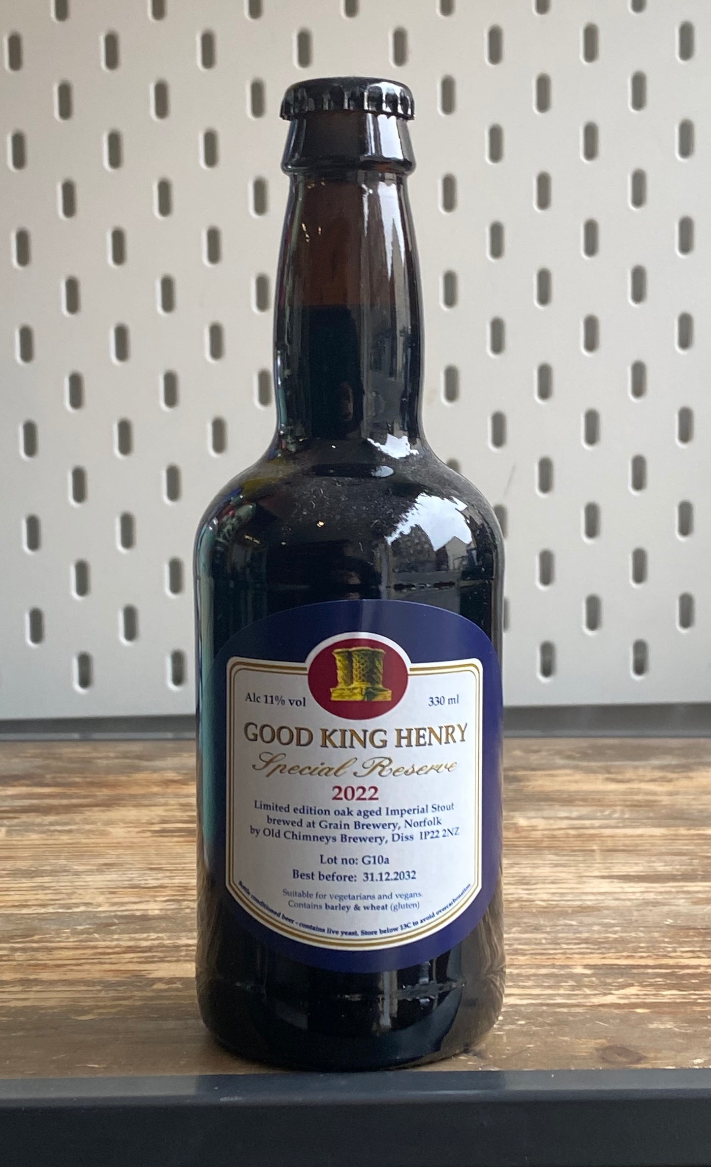 Old Chimneys Good King Henry Special Reserve 2022 at The Beerhive, Edinburgh. Free UK shipping.