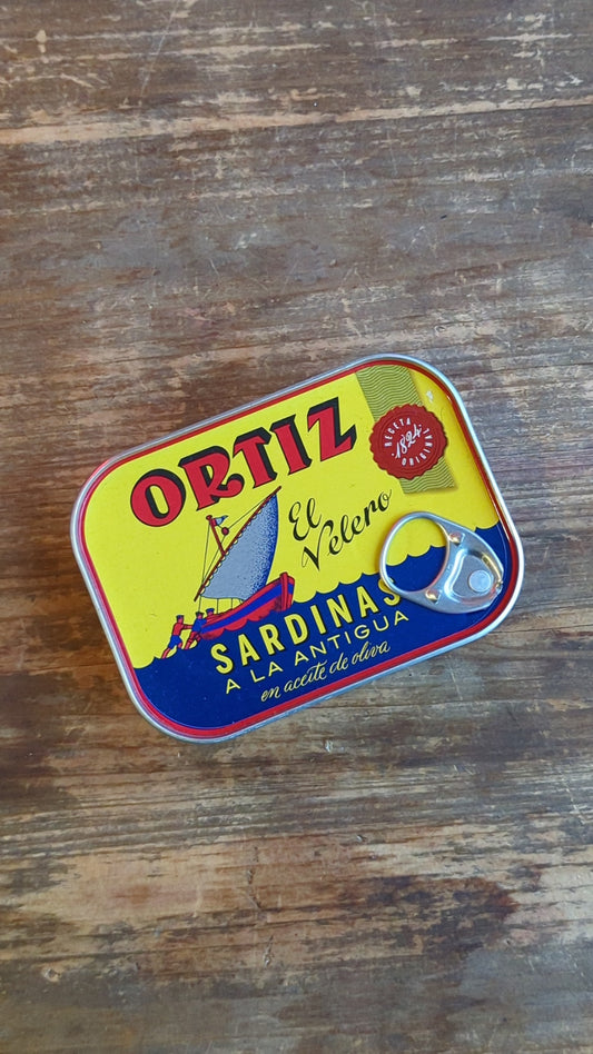 Ortiz Sardines A La Antigua in Olive Oil at The Beerhive, Edinburgh. Free UK shipping.