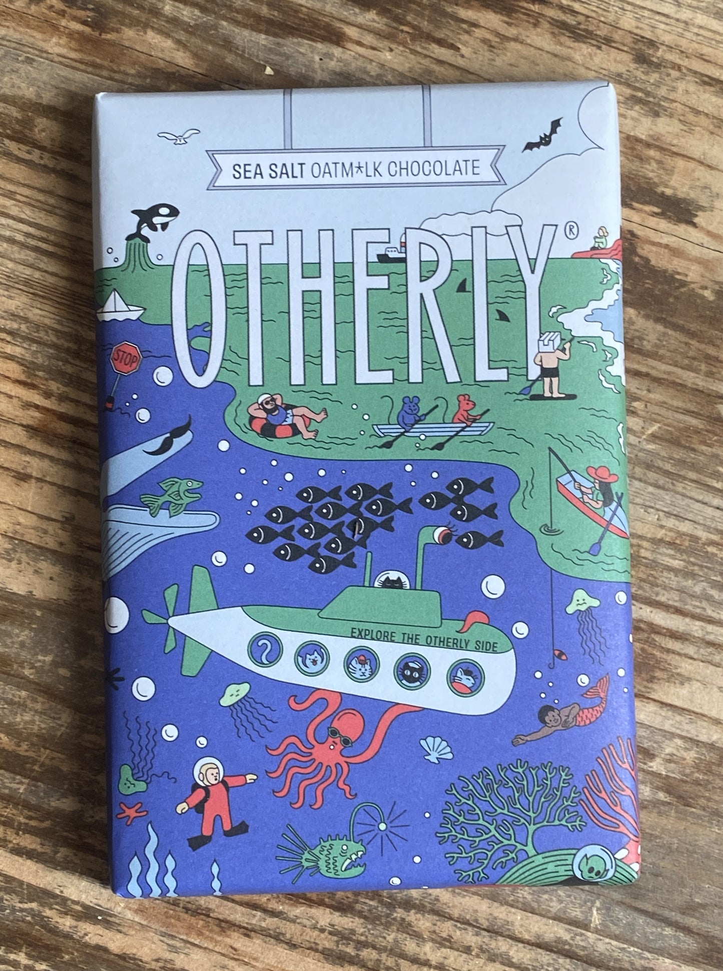 Otherly Sea Salt Oatmilk Bar 120g at The Beerhive, Edinburgh. Free UK shipping.
