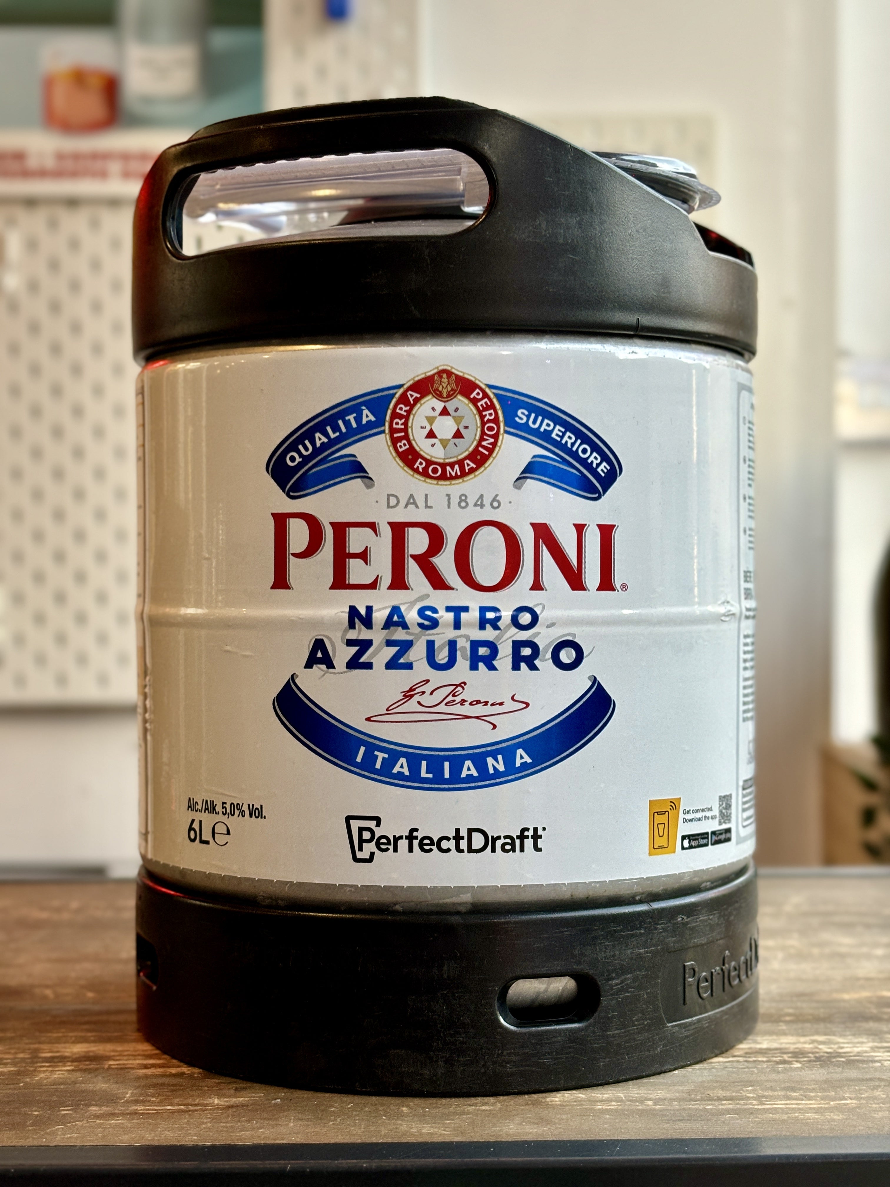 Peroni Perfect Draft 6 Litre Keg - The Beerhive