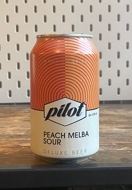 Pilot Peach Melba Sour at The Beerhive, Edinburgh. Free UK shipping.