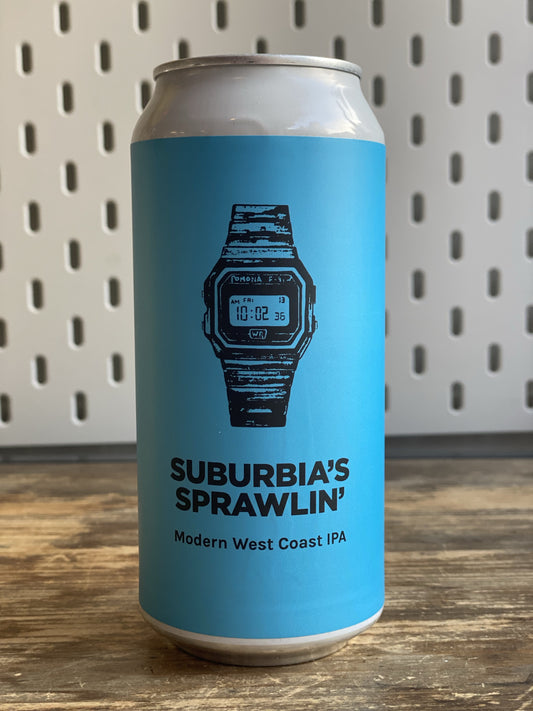 Pomona Island Suburbias Sprawlin IPA at The Beerhive, Edinburgh. Free UK shipping.