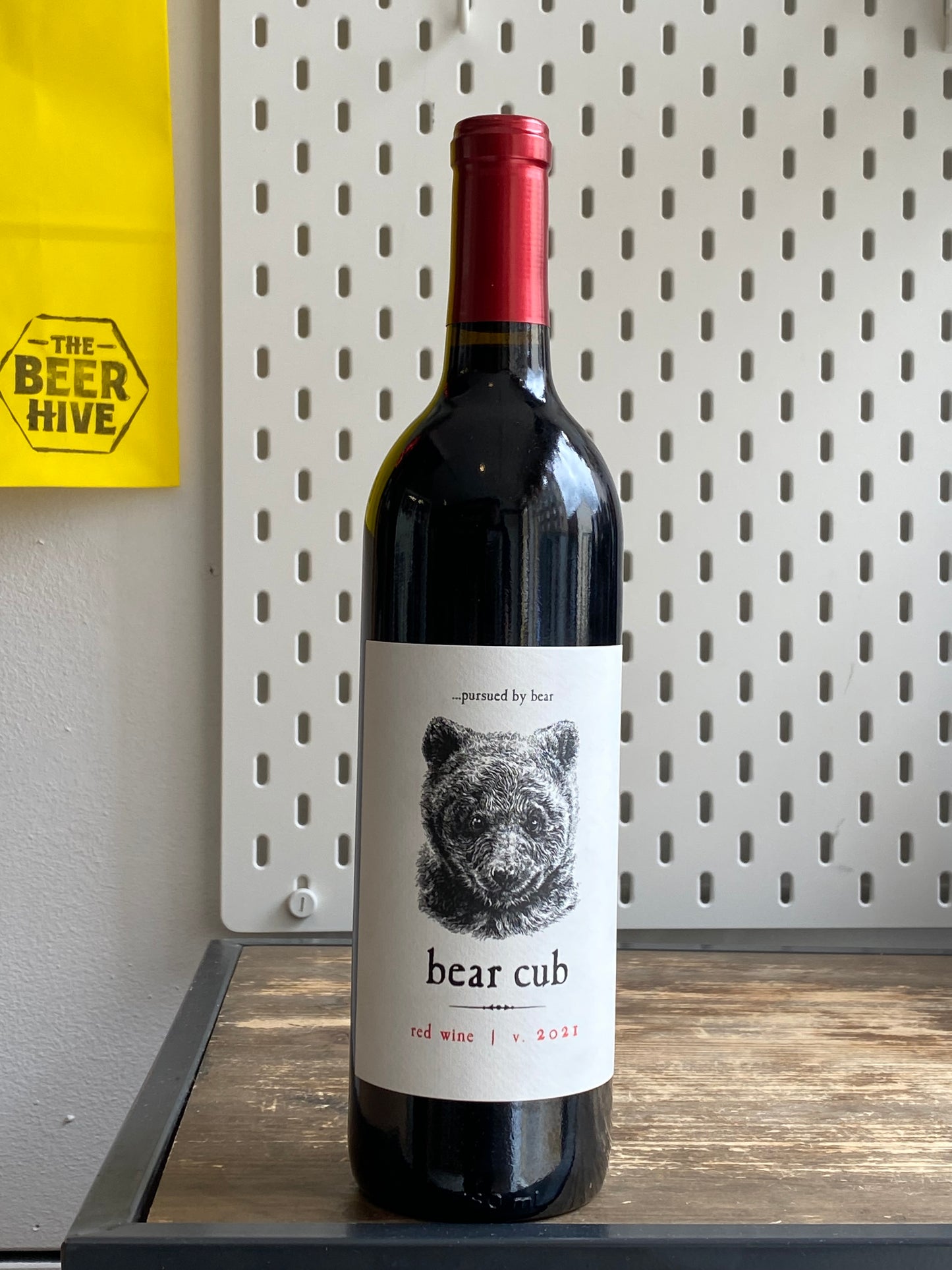 Pursued by Bear Bear Cub Red at The Beerhive, Edinburgh. Free UK shipping.