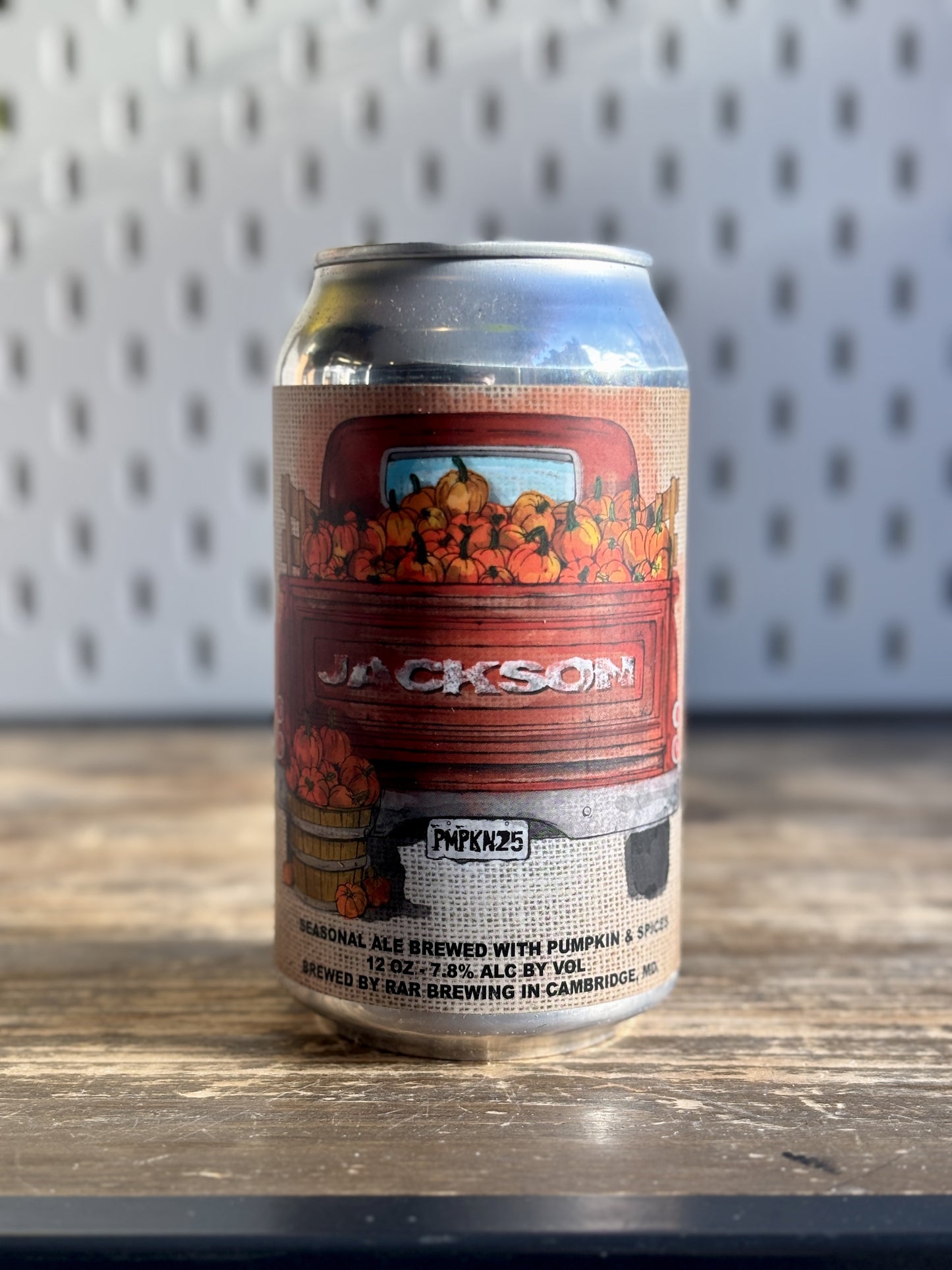 RAR Jackson Export Pumpkin at The Beerhive, Edinburgh. Free UK shipping.