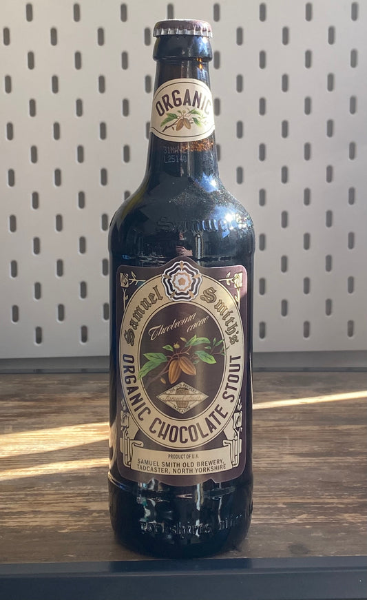 Sam Smiths Chocolate Stout at The Beerhive, Edinburgh. Free UK shipping.