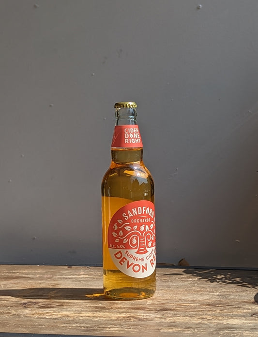 Sandford Orchards - Devon Red at The Beerhive, Edinburgh. Free UK shipping.