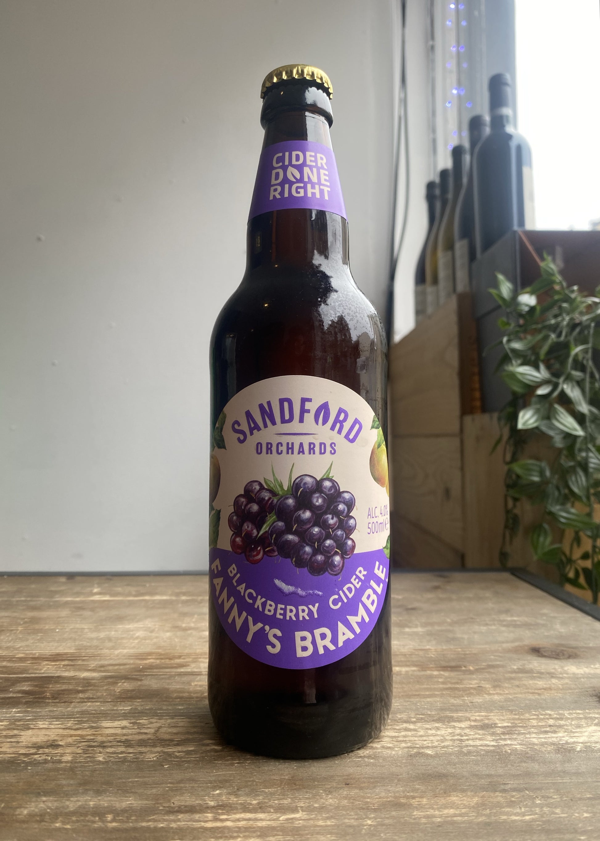 Sandford Orchards - Fanny's Bramble at The Beerhive, Edinburgh. Free UK shipping.