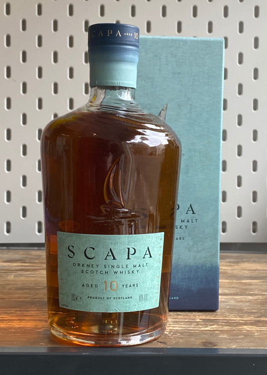 Scapa 10 Year Old Single Malt at The Beerhive, Edinburgh. Free UK shipping.