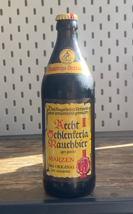 Schlenkerla Rauchbier Marzen at The Beerhive, Edinburgh. Free UK shipping.