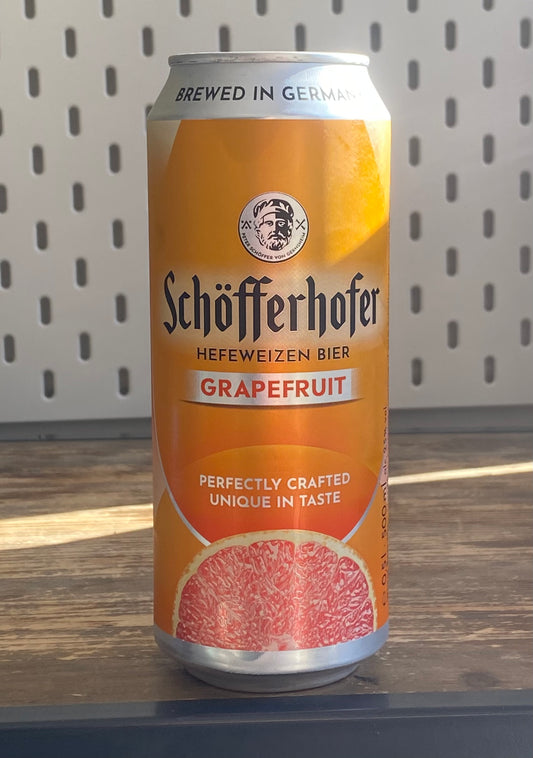 Schofferhofer Grapefruit Can at The Beerhive, Edinburgh. Free UK shipping.