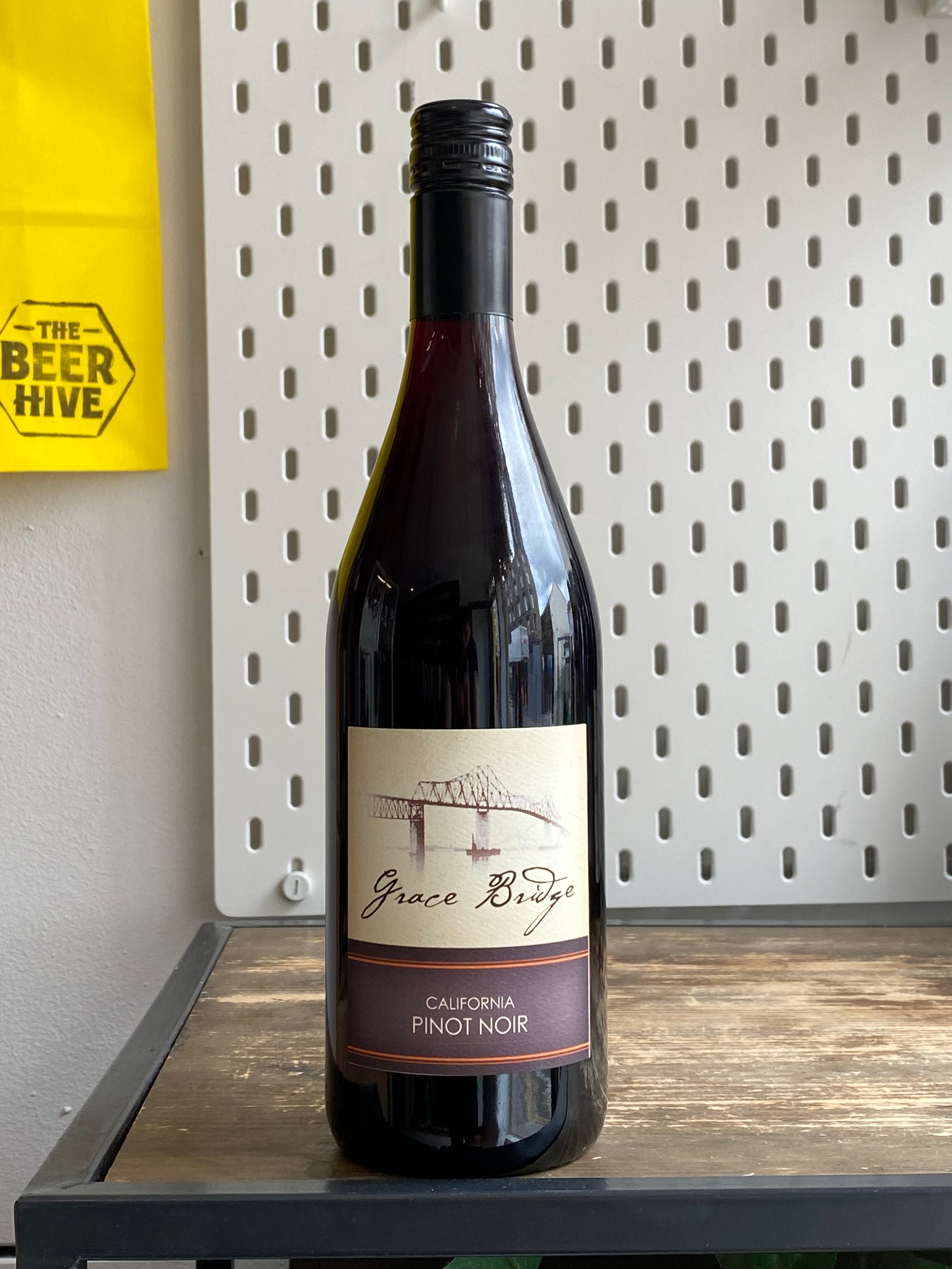 Scotto Cellars Grace Bridge Pinot Noir at The Beerhive, Edinburgh. Free UK shipping.