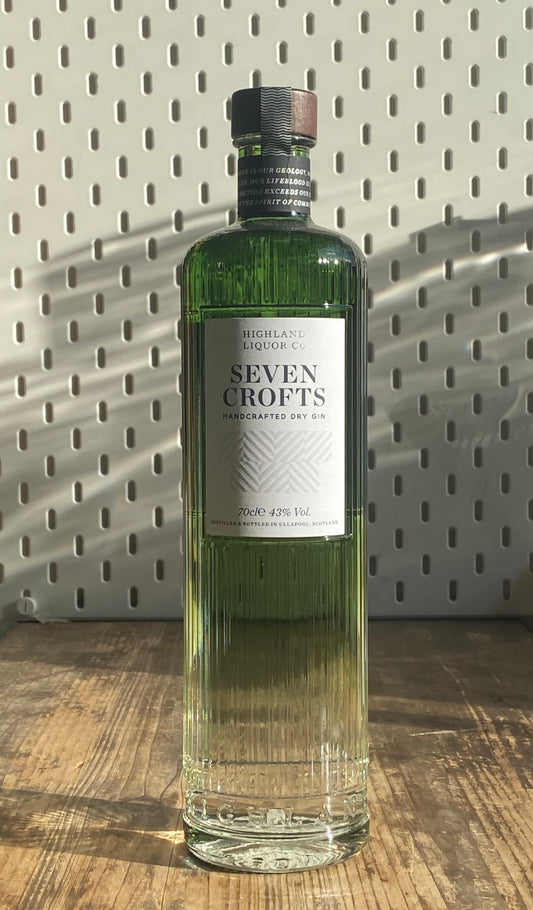 Seven Crofts Gin at The Beerhive, Edinburgh. Free UK shipping.