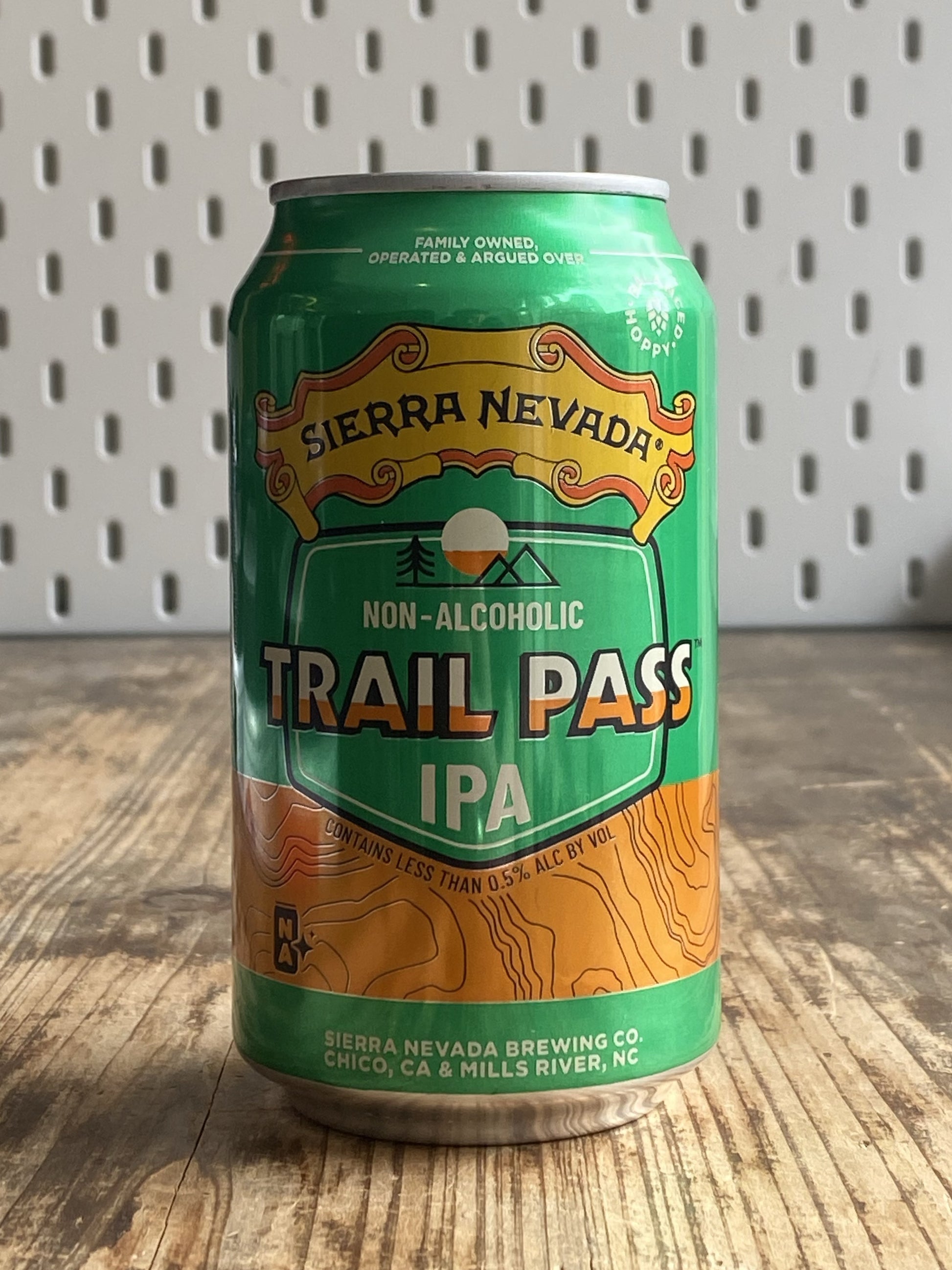 Sierra Nevada Trail Pass Non-Alcoholic IPA at The Beerhive, Edinburgh. Free UK shipping.
