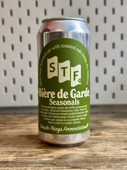 Simple Things Fermentations Biere De Garde at The Beerhive, Edinburgh. Free UK shipping.