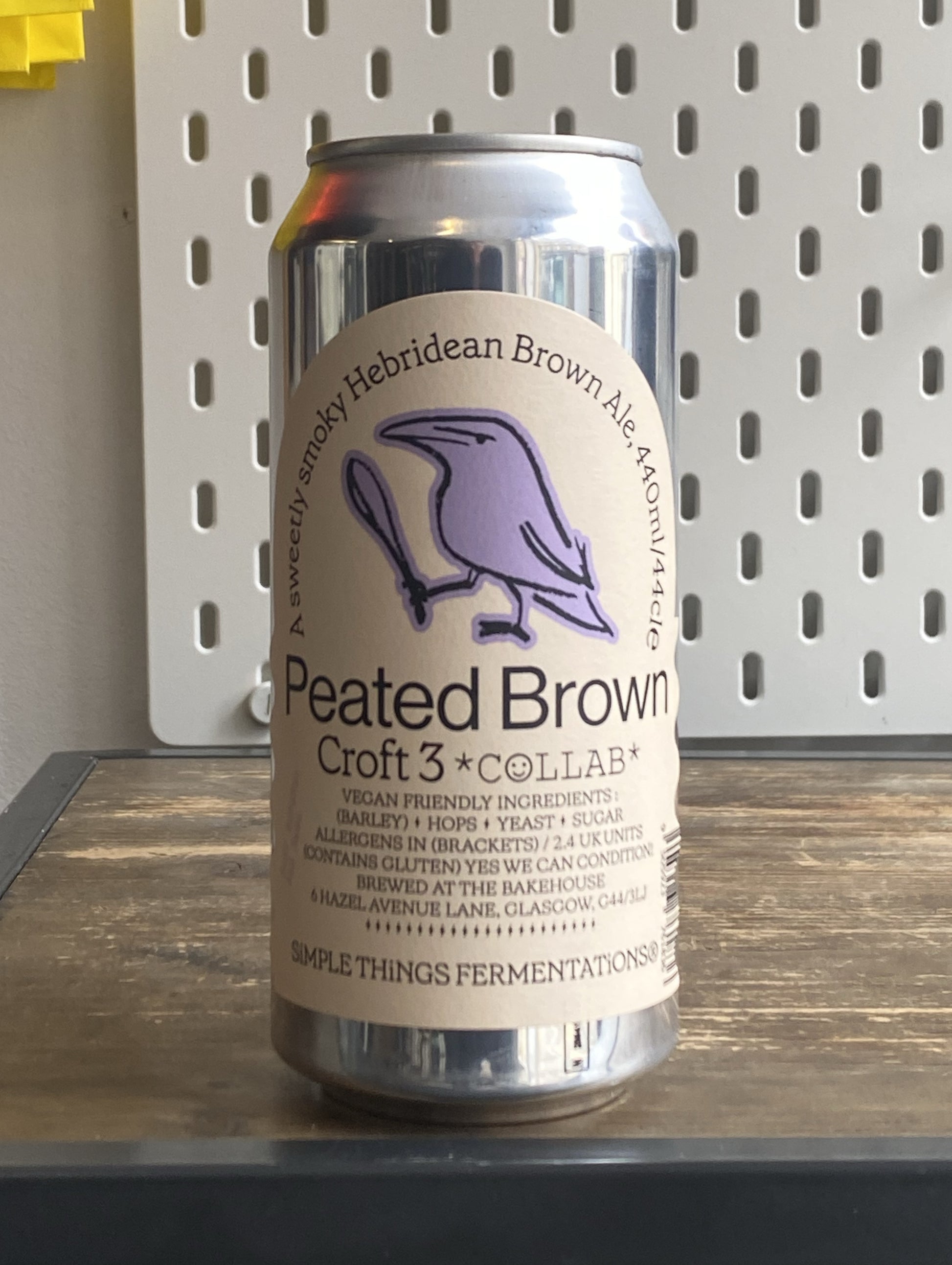 Simple Things Fermentations Peated Brown - Croft 3 Collab