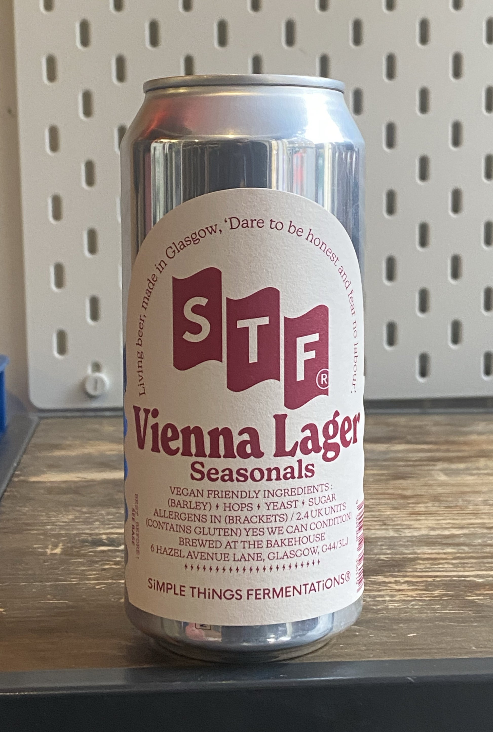 Simple Things Fermentations Vienna Lager at The Beerhive, Edinburgh. Free UK shipping.