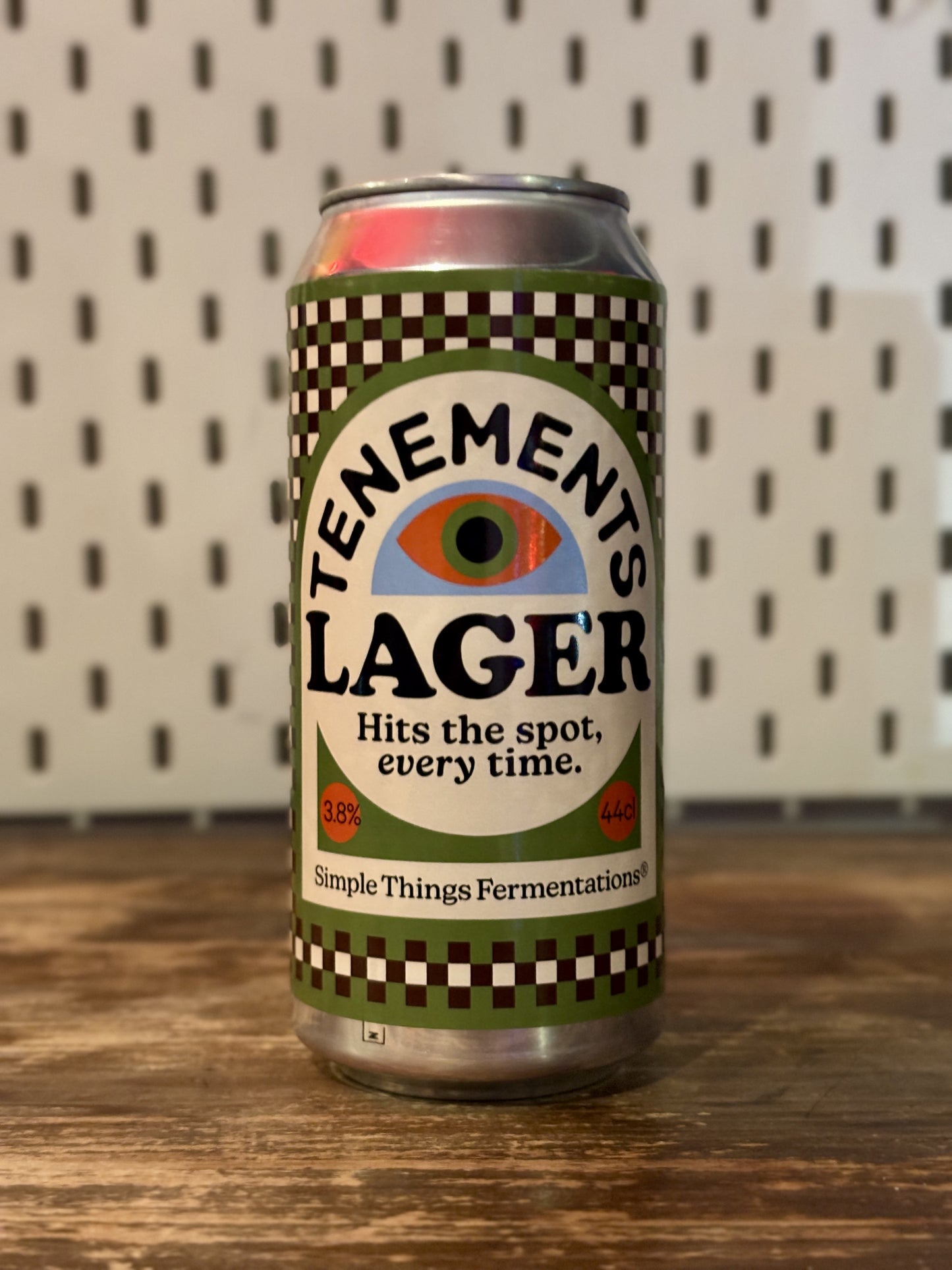 Simple Things Tenements Lager at The Beerhive, Edinburgh. Free UK shipping.