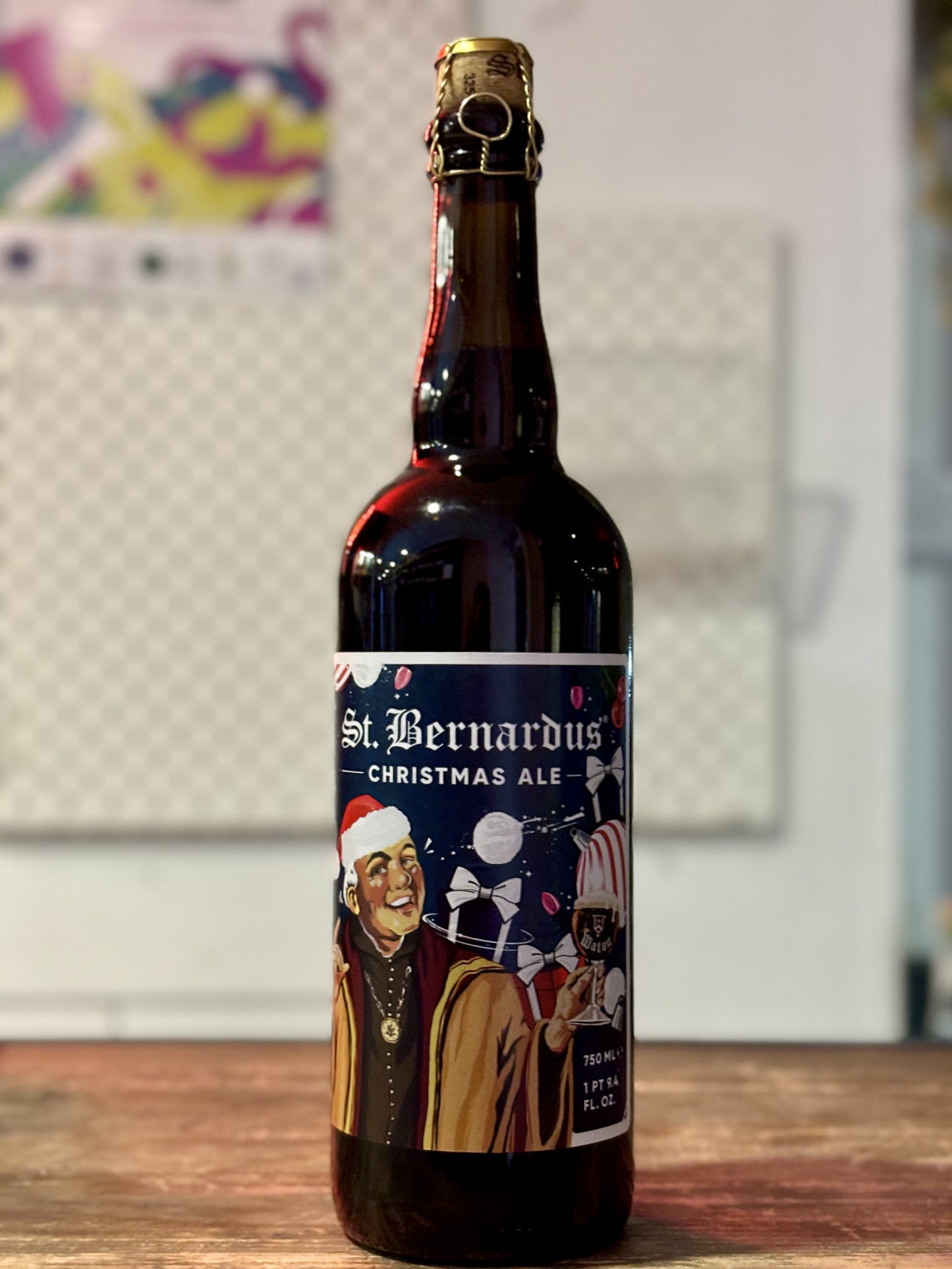 St. Bernardus Christmas Ale 75cl at The Beerhive, Edinburgh. Free UK shipping.