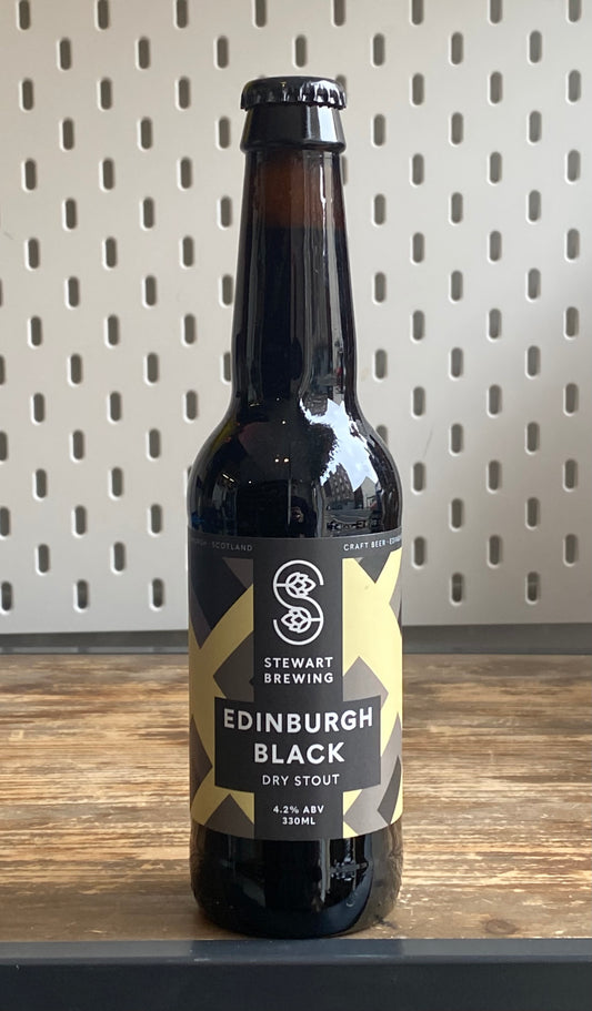 Stewart Brewing Edinburgh Black at The Beerhive, Edinburgh. Free UK shipping.