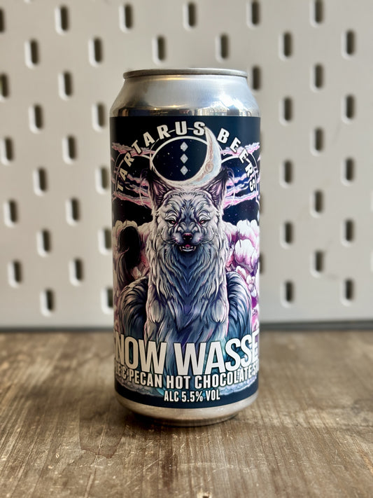 Tartarus Snow Wasset Maple and Pecan Hot Chocolate Stout at The Beerhive, Edinburgh. Free UK shipping.