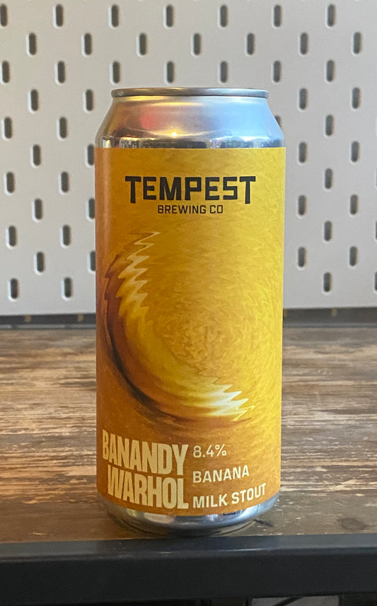 Tempest Banandy Worhol at The Beerhive, Edinburgh. Free UK shipping.