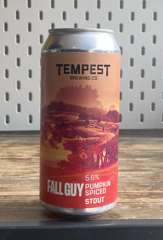 Tempest Fall Guy Pumpkin Spiced Stout at The Beerhive, Edinburgh. Free UK shipping.